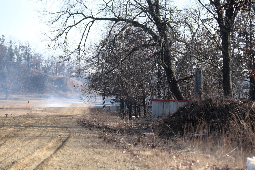 Fort McCoy prescribed burn team begins 2025 season with series of carefully managed burns