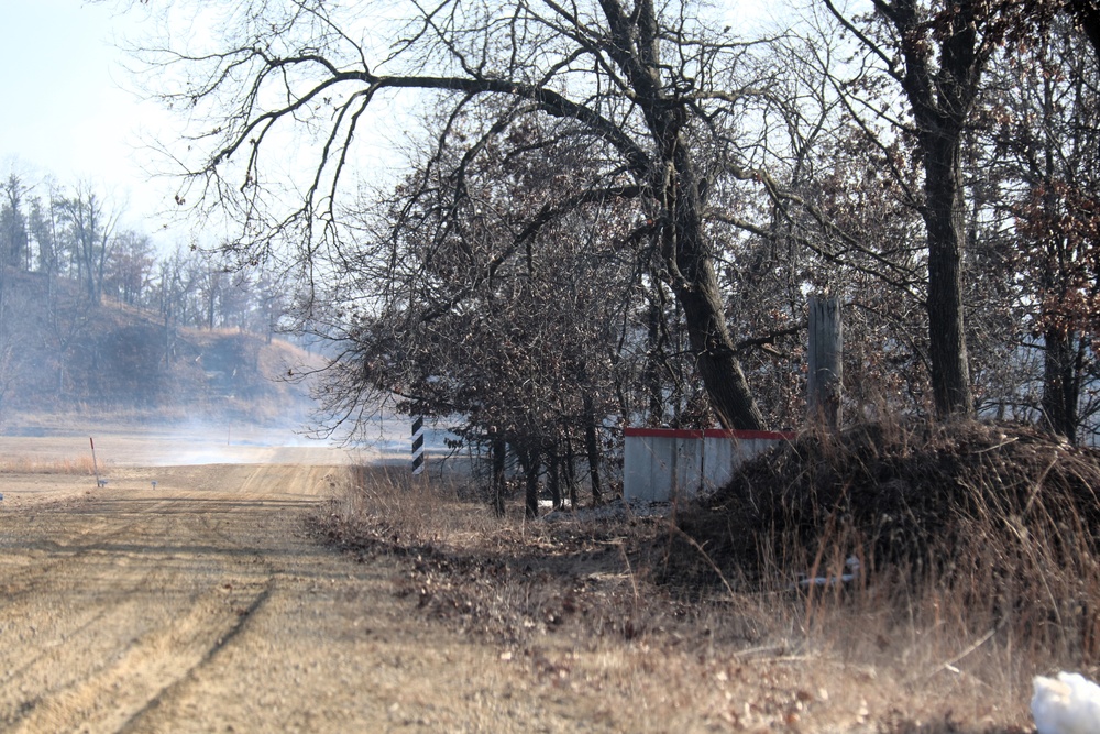 Fort McCoy prescribed burn team begins 2025 season with series of carefully managed burns