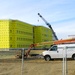 March 2025 barracks construction operations for East Barracks Project at Fort McCoy