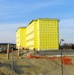 March 2025 barracks construction operations for East Barracks Project at Fort McCoy