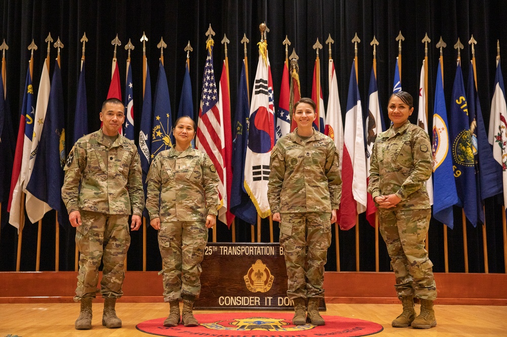 The 25th Transportation Battalion proudly hosted the Movement Control Academy at Camp Carroll from Feb. 11 to Feb. 13.