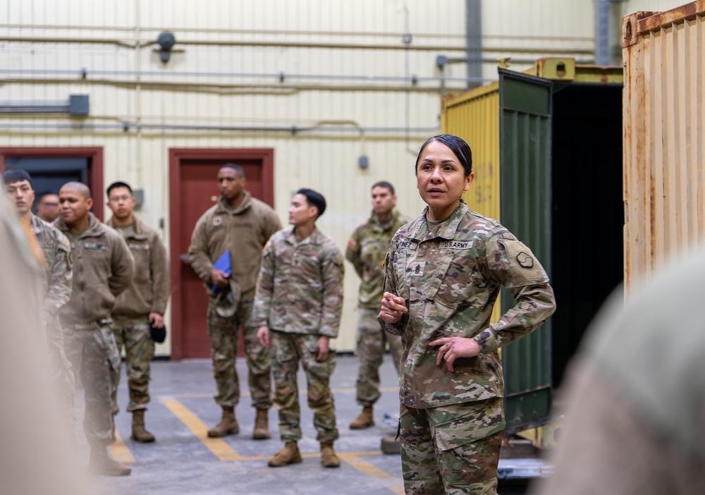 The 25th Transportation Battalion proudly hosted the Movement Control Academy at Camp Carroll from Feb. 11 to Feb. 13.