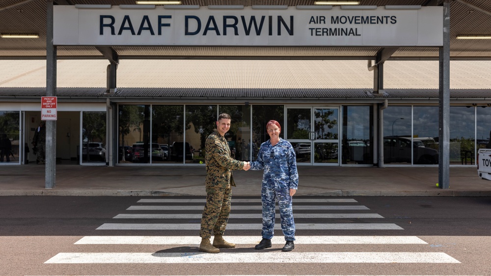 U.S. Marines, Sailors with MRF-D 25.3 arrive to Northern Territory, Australia