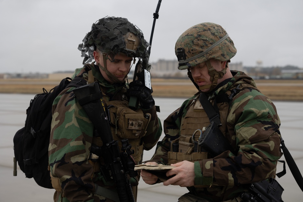 MWSS-172 responds to simulated base attack