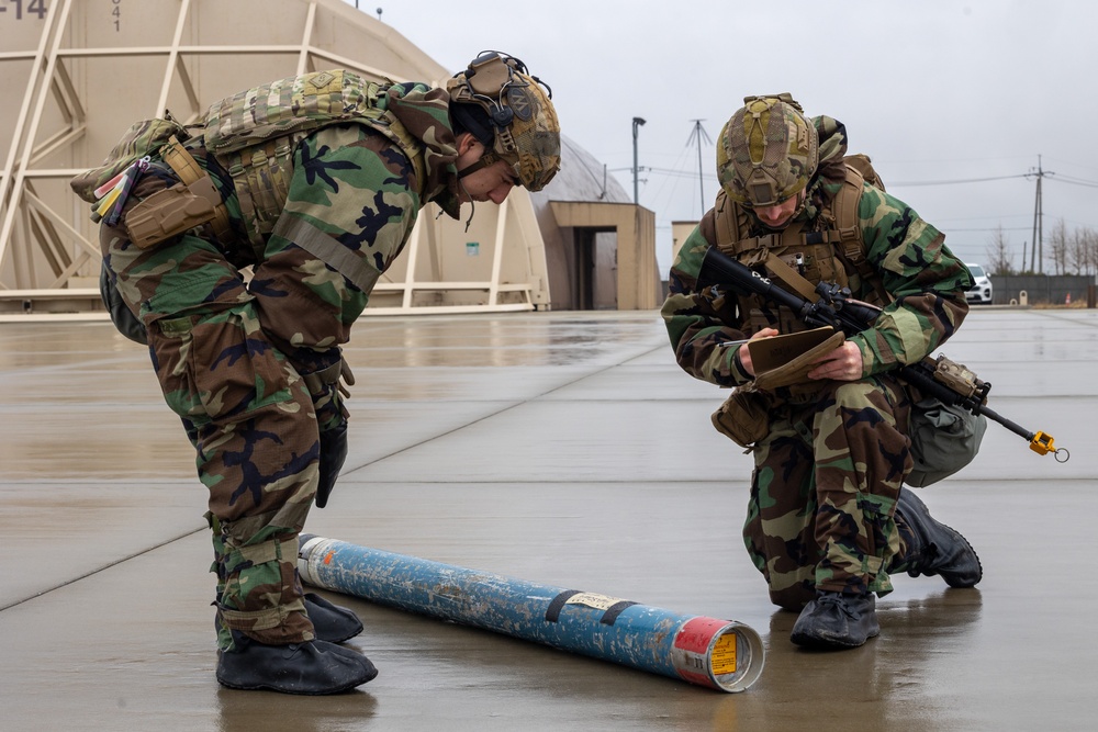 MWSS-172 responds to simulated base attack