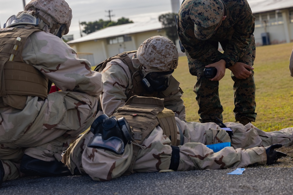 12th LAAB Marines Complete CBRN MS&amp;D Certification Course