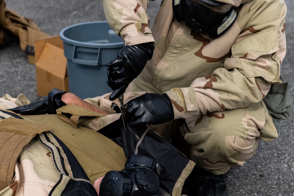 12th LAAB Marines Complete CBRN MS&amp;D Certification Course