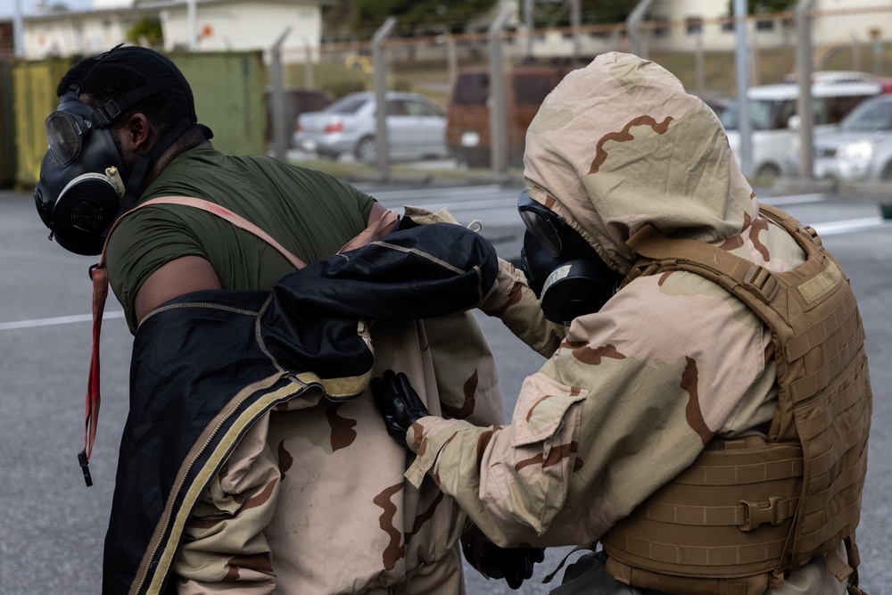 12th LAAB Marines Complete CBRN MS&amp;D Certification Course