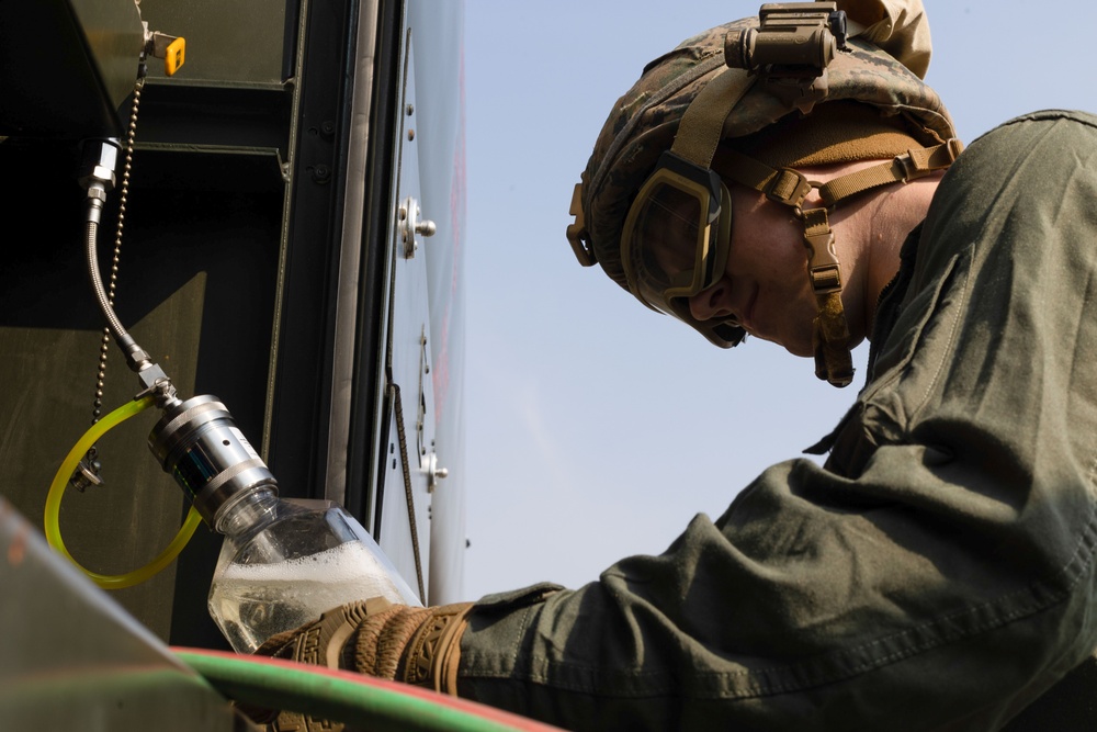 MWSS-172 operates forward arming and refueling point