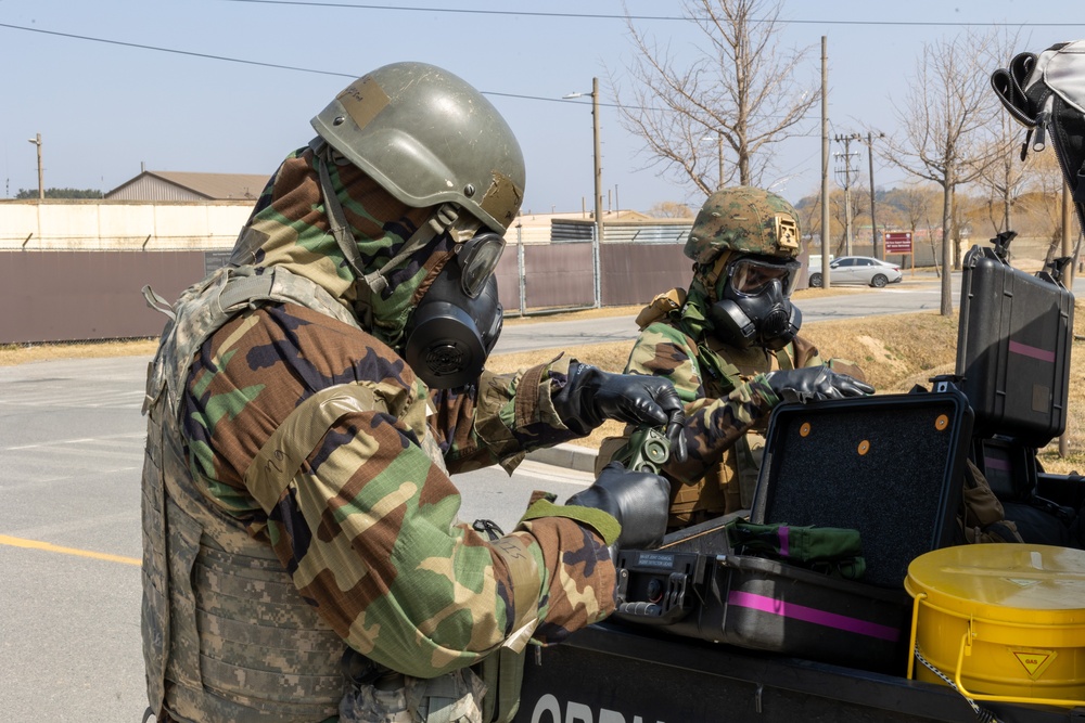 MWSS-172 reinforces Air Force simulated CBRN response