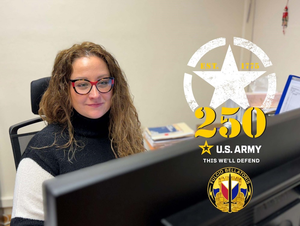 LRC employee who handles equipment receipts for Black Sea and more: ‘Happy 250th, Army!’