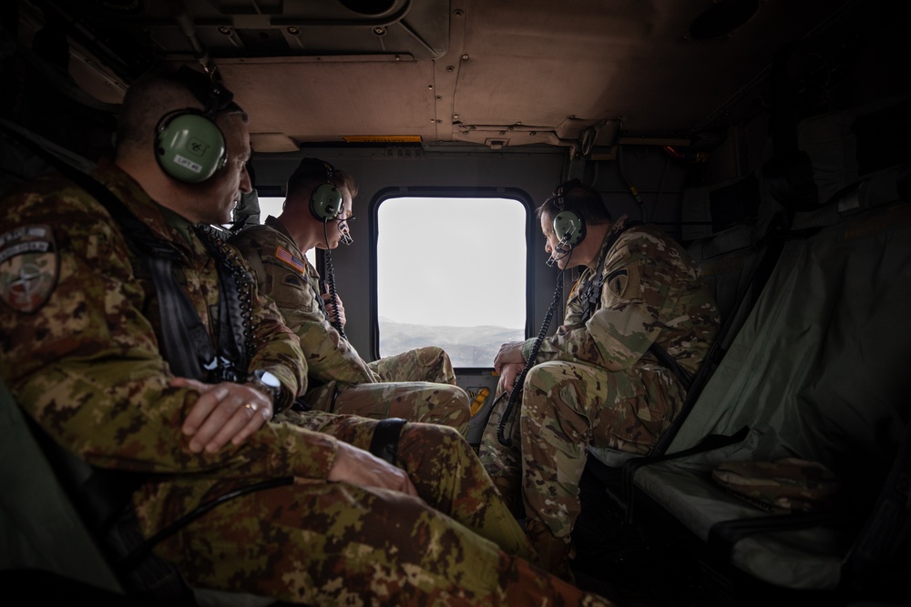 General Christopher Donahue Visits KFOR Regional Command East