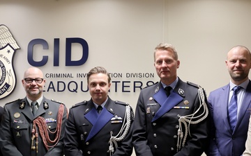 Netherlands National Tactical Command Visit to HQ Army CID