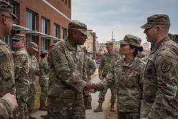 CSM of the Army Reserve visits Korea