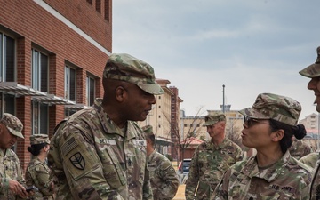 Command Sgt. Maj. of the Army Reserve visits Korea