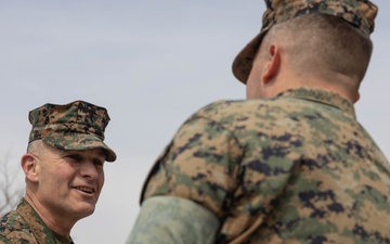 Marine Corps Installations East Commanding General visits Marine Corps Combat Service Support Schools