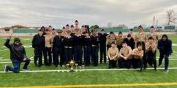 Sigonella NJROTC Makes History, Top Unit in Med