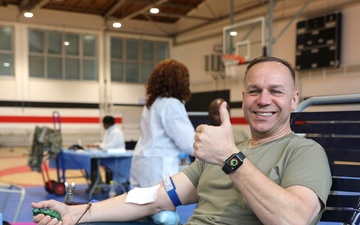 TEAM MED EUR-AF SUPPORTS ARMED SERVICES BLOOD PROGRAM