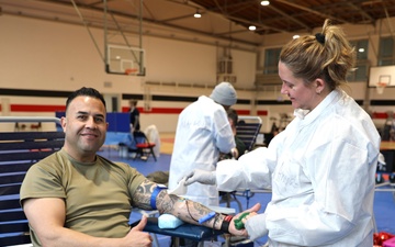 TEAM MED EUR-AF SUPPORTS ARMED SERVICES BLOOD PROGRAM