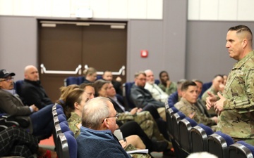 Medical Readiness Command, Europe commander hosts townhall