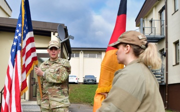 Spangdahlem Honor Guard conducts weekly training