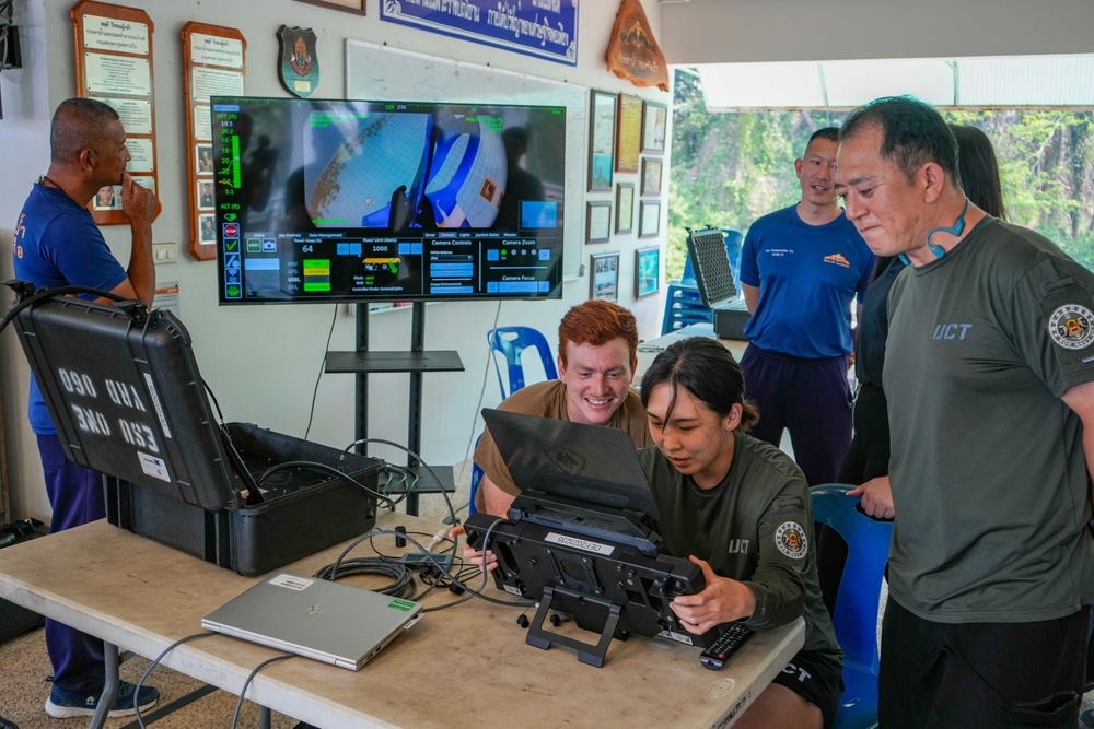 CTG 73.6, RTN Dive Unit, ROKN UTC Conduct R.O.V. Training during Joint Exercise Cobra Gold 2025