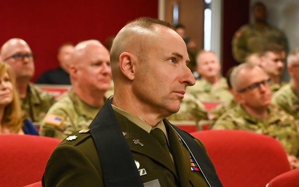 South Carolina National Guard conducts the change of the stole