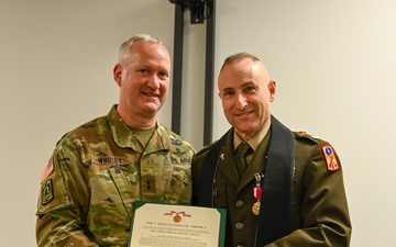 South Carolina National Guard conducts the change of the stole