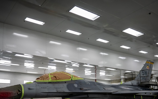 20th Equipment Maintenance Squadron Airmen use new chromate-free primer