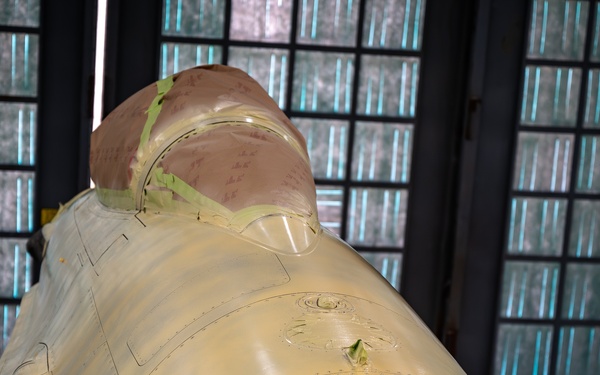 20th Equipment Maintenance Squadron Airmen use new chromate-free primer