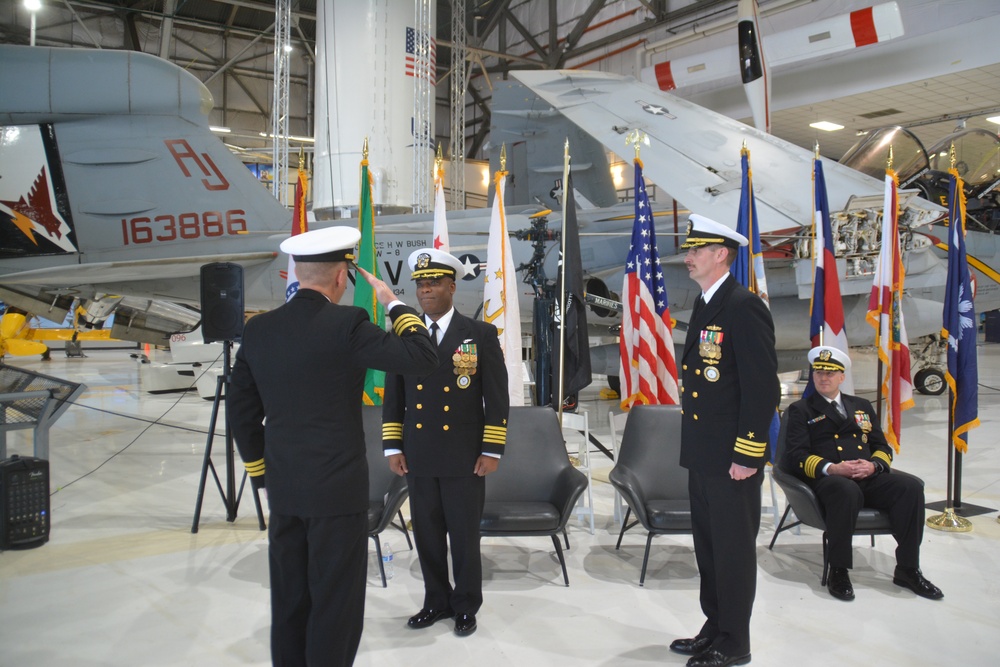 Change of Command Ceremony for Navy Talent Acquisition Group Rocky Mountain