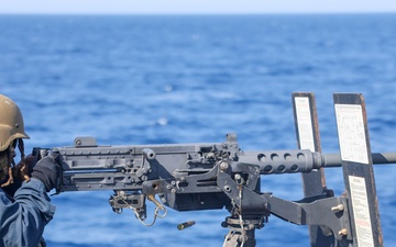 Live Fire Exercise Aboard USS The Sullivans