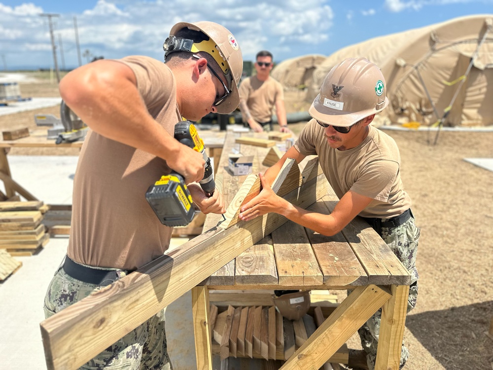 Seabees of Naval Mobile Construction Battalion (NMCB) 133