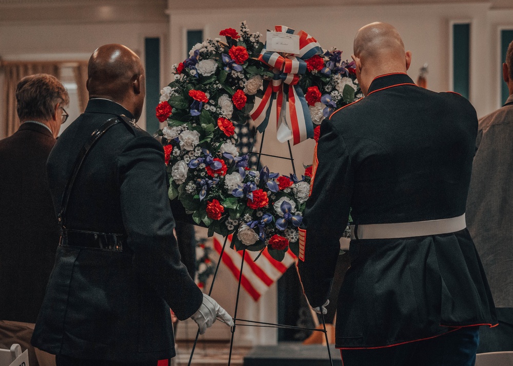 President Madison's Wreath Laying