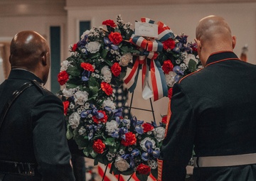 President Madison's Wreath Laying