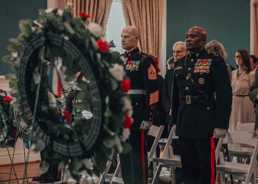 President Madison's Wreath Laying