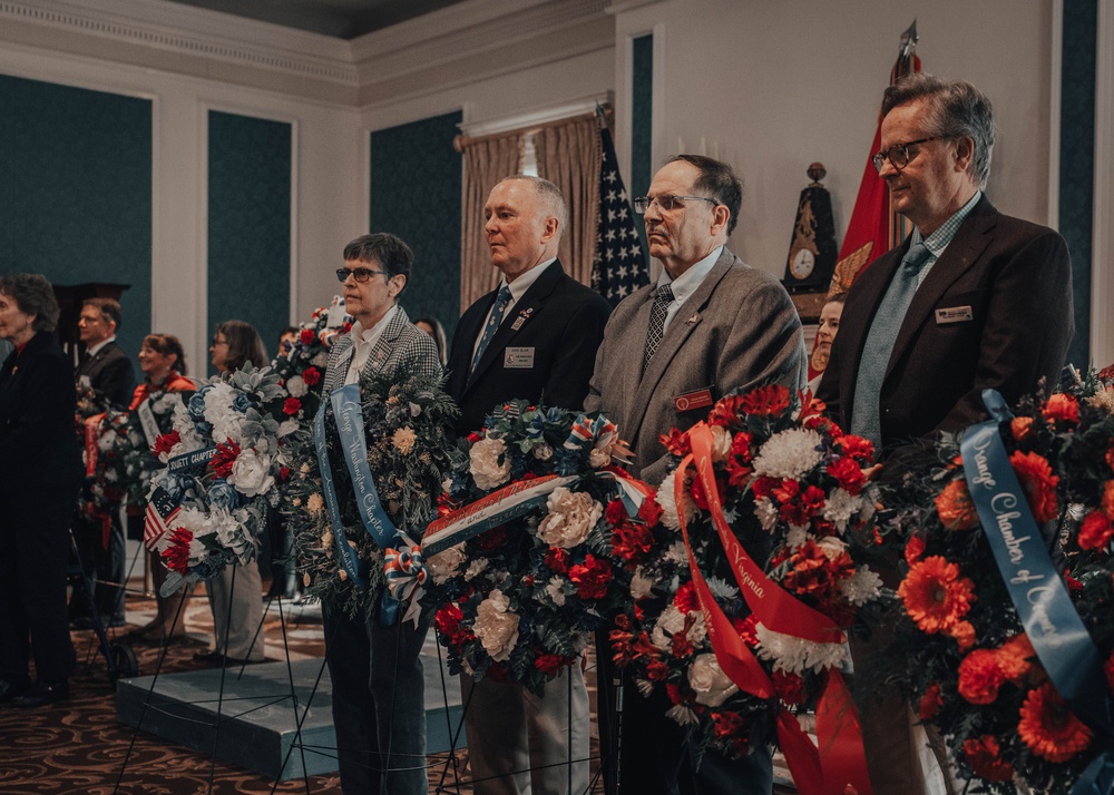 President Madison's Wreath Laying