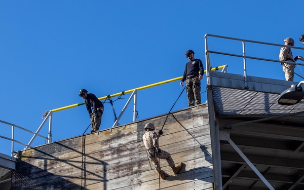 Charlie Company Rappel Tower