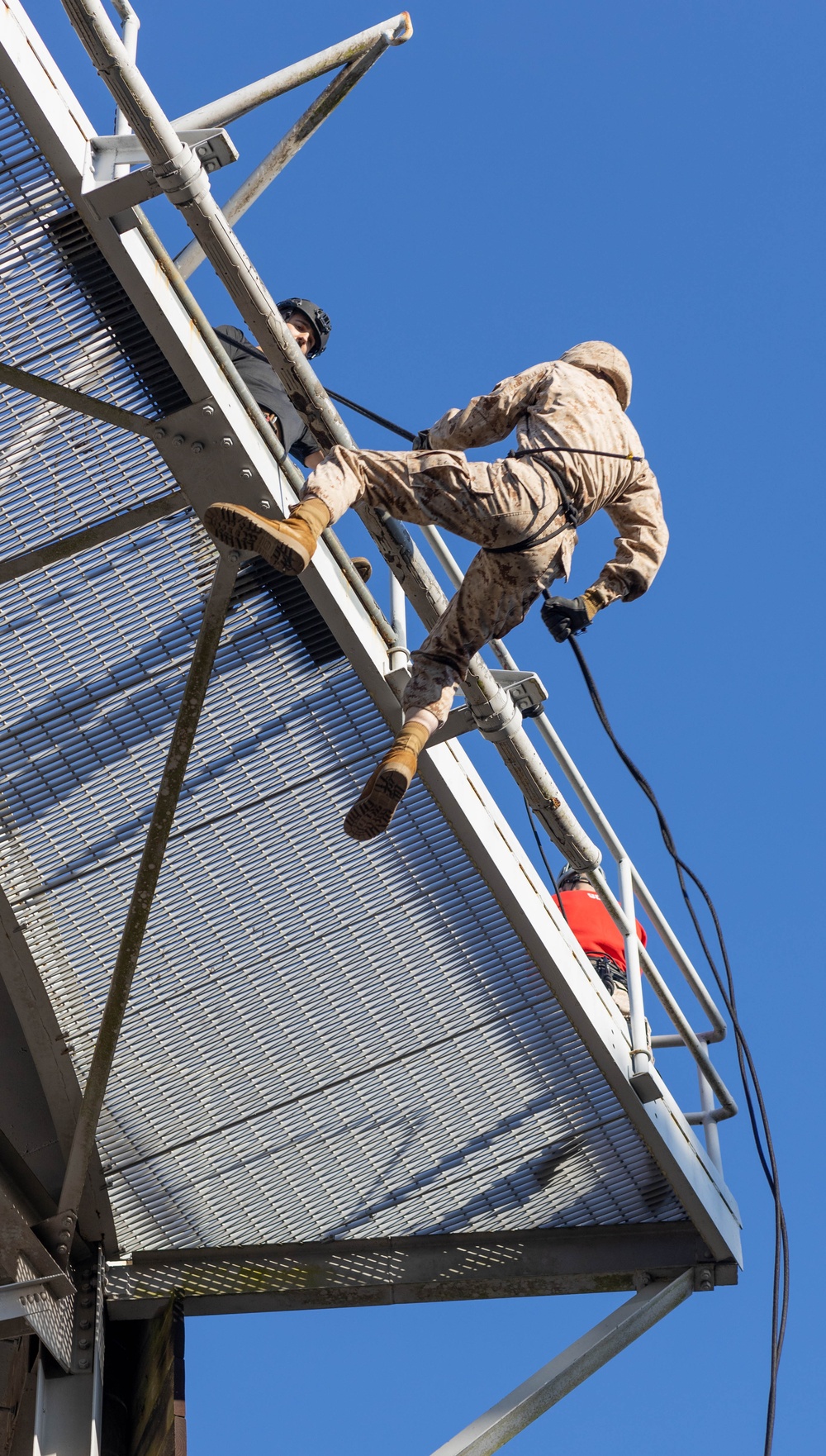Charlie Company Rappel Tower