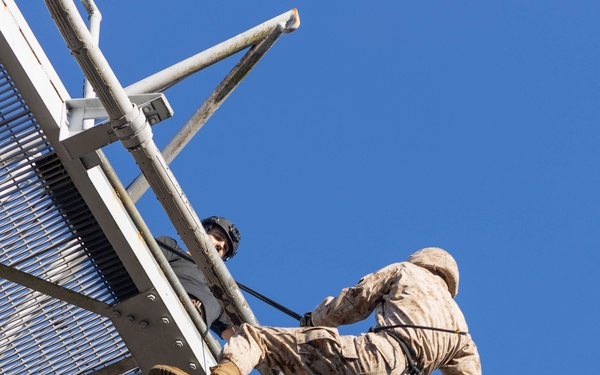 Charlie Company Rappel Tower