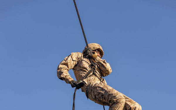 Charlie Company Rappel Tower