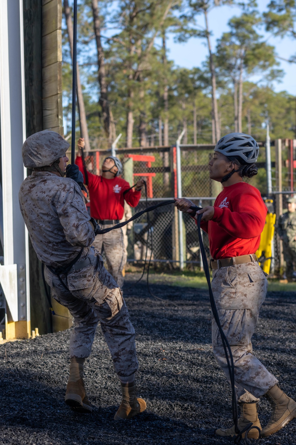 Charlie Company Rappel Tower
