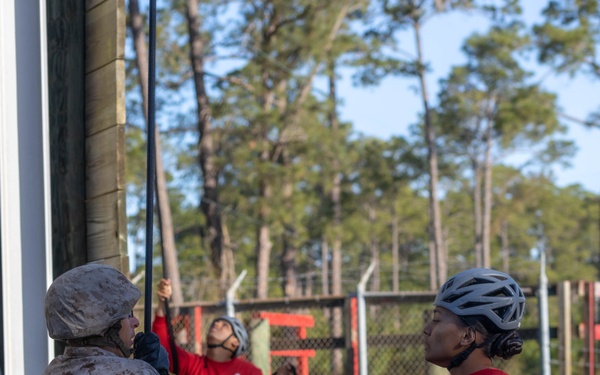 Charlie Company Rappel Tower