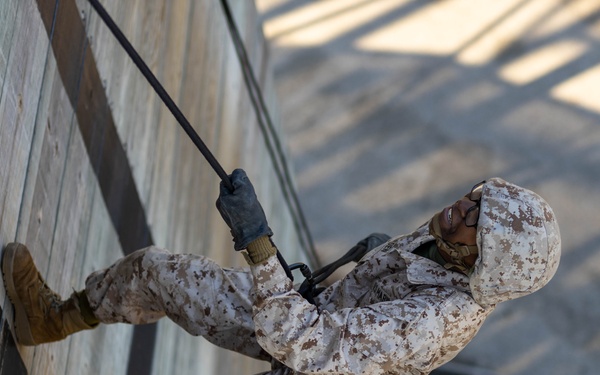 Charlie Company Rappel Tower