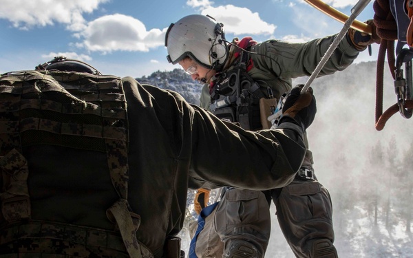 NMRTU China Lake Corpsman takes to the skies as a Search and Rescue Medical Technician