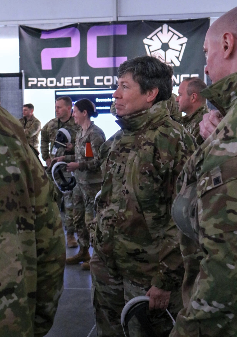 Army Cyber Command leaders get hands-on look at Project Convergence-Capstone 5