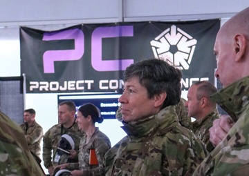 Army Cyber Command leaders get hands-on look at Project Convergence-Capstone 5