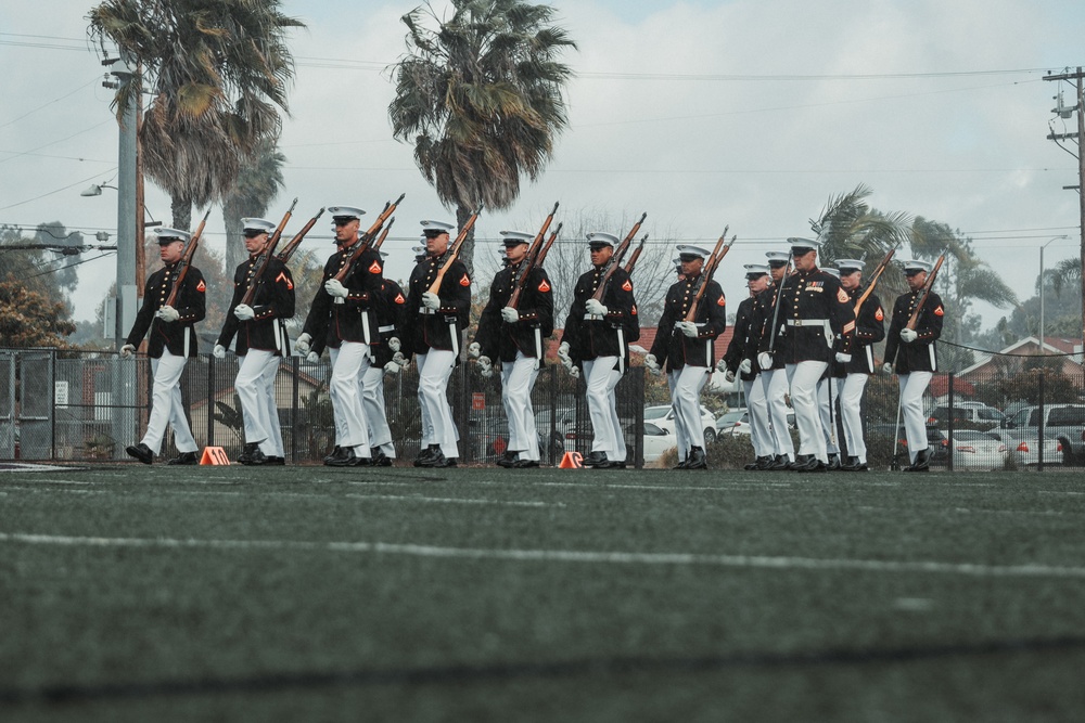 2025 Battle Color Detachment West Coast Tour: Carlsbad High School
