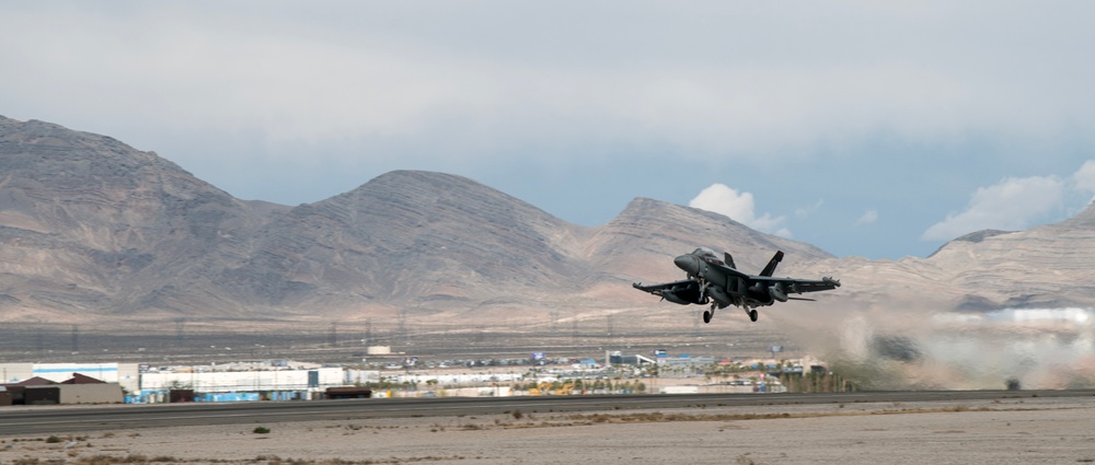 Aircraft Takeoff in Support of Red Flag 25-2