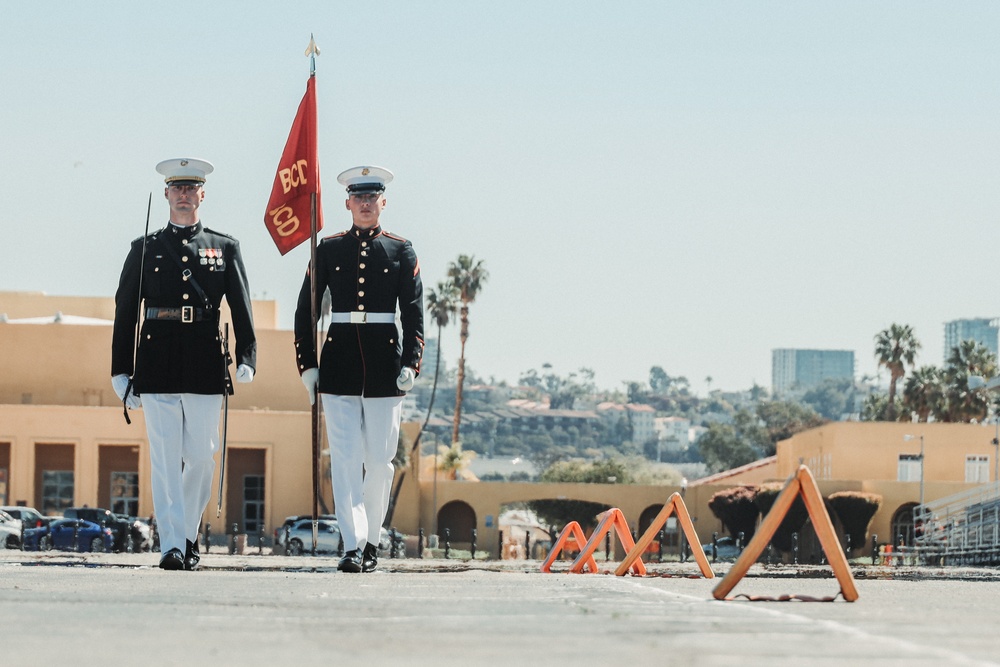 2025 Battle Color Detachment West Coast Tour: MCRD San Diego